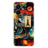 Kılıfland Vivo Y22s Telefon Kılıfı, Desenli, Silikon, Siyah