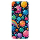 Kılıfland Vivo Y28 ile Uyumlu Kılıf, Boutique Baskılı, Renkli Balonlar Desen, Multicolor