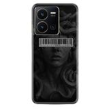 Kılıfland Vivo Y35 ile Uyumlu Telefon Kılıfı, Hayat Serisi Desenli, Silikon, Siyah