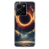 Kılıfland Vivo Y35 Telefon Kılıfı, Hayat Serisi Desenli, Siyah
