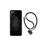 kilifland X300 ile Uyumlu Kılıf Ipli Boyun Askılı Desenli Silikon Dikenli Tel 1779
