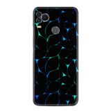 Kılıfland X400 Silikon Telefon Kılıfı, Özel Seri Naif Çizgiler Deseni, Siyah