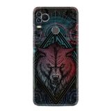 Kılıfland X400 Silikon Telefon Kılıfı, Özel Seri Wolf Deseni, Renkli