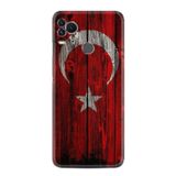 Kılıfland X400 Telefon Kılıfı, Silikon, Türk Bayrağı Baskılı, Kırmızı