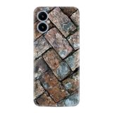 Kılıfland X5 ile Uyumlu Telefon Kılıfı, Resimli Desenli Baskılı Silikon, Retro Stone, Çok Renkli