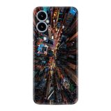 Kılıfland X5 ile Uyumlu Telefon Kılıfı, Resimli Desenli Baskılı, Silikon, Şehir Manzarası, City 1341