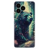 Kılıfland X6 Boutique Baskılı Ayı Desenli Telefon Kılıfı, Renkli