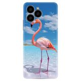 Kılıfland X6 Boutique Baskılı Flamingo Resimli Telefon Kılıfı, Mavi