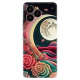 Kılıfland X6 Boutique Baskılı Platonik Ay Desenli Telefon Kılıfı, Renkli