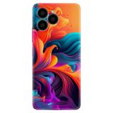 Kılıfland X6 Boutique Baskılı Resimli Telefon Kılıfı, Renkli Soyut Desen