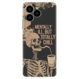 Kılıfland X6 Boutique Baskılı Telefon Kılıfı, Mentally Pcode Tasarım, Siyah