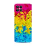 Kılıfland X600 Telefon Kılıfı, Silikon, Yapraklar Deseni, Renkli