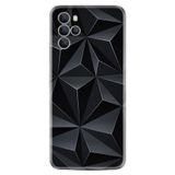 Kılıfland X700 Silikon Telefon Kılıfı, Prizmalar Desen, Siyah