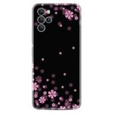 Kılıfland X700 Telefon Kılıfı, Silikon, Çiçek Desenli, Siyah
