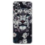 Kılıfland X700 Telefon Kılıfı, Silikon, Çiçek Kar Leoparı Desenli, Çok Renkli