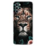 Kılıfland X700 Telefon Kılıfı, Silikon, Resimli Desenli Baskılı, Aslan Çiçek Motifi