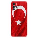 Kılıfland X700 Telefon Kılıfı, Silikon, Türk Bayrağı Baskılı, Kırmızı