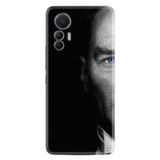 Kılıfland Xiaomi 12 Lite Kılıf, Silikon, Atatürk Portre Baskılı, Siyah