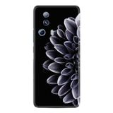 Kılıfland Xiaomi 13 Lite ile Uyumlu Silikon Kılıf, Çiçek Deseni, Siyah