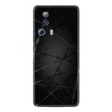 Kılıfland Xiaomi 13 Lite Kılıf, Silikon, Dikenli Tel Desen, Siyah
