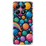 Kılıfland Xiaomi 14T Pro Kılıf, Boutique Baskılı Resimli Balonlar, Renkli