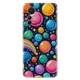 Kılıfland Xiaomi Mi 12 Lite Kılıf, Boutique Baskılı, Renkli Balonlar Desenli
