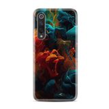 Kılıfland Xiaomi Mi 9 ile Uyumlu Kılıf, Boutique Baskılı, Renk Cümbüşü Desen