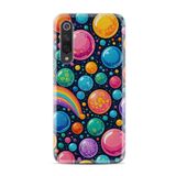 Kılıfland Xiaomi Mi 9 ile Uyumlu Kılıf, Boutique Baskılı, Renkli Balonlar Desenli