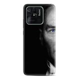 Kılıfland Xiaomi Poco C40 ile Uyumlu Silikon Kılıf, Resimli Desenli Baskılı, Atatürk Portre 3, Siyah
