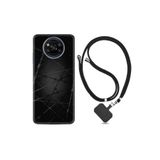 kilifland Xiaomi Poco X3 Pro ile Uyumlu Kılıf Silikon Ipli Boyun Askılı Desenli Dikenli Tel 1779