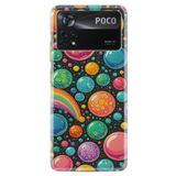 Kılıfland Xiaomi Poco X4 Pro Kılıf, Boutique Baskılı, Renkli Balonlar Desenli