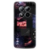 Kılıfland Xiaomi Poco X5 Pro Kılıf, Boutique Baskılı, Ay Pattern, Resimli, Siyah