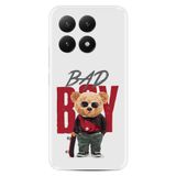 Kılıfland Xiaomi Poco X5 Pro Kılıf, Boutique Baskılı, Bad Guy Desenli, Beyaz