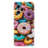 Kılıfland Xiaomi Poco X5 Pro Kılıf, Boutique Baskılı Donut Desenli, Renkli