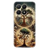 Kılıfland Xiaomi Poco X5 Pro Kılıf, Boutique Baskılı, İkili Ağaç Deseni