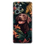 Kılıfland Xiaomi Poco X5 Pro Kılıf, Boutique Baskılı, Köpekçik Desenli, Renkli