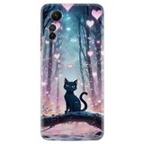 Kılıfland Xiaomi Poco X5 Pro Kılıf, Boutique Baskılı, Love Cats Tree Desenli, Renkli