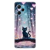 Kılıfland Xiaomi Poco X5 Pro Kılıf, Boutique Baskılı, Love Cats Tree Desenli, Renkli