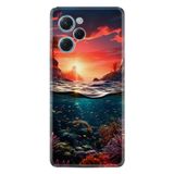 Kılıfland Xiaomi Poco X5 Pro Kılıf, Boutique Baskılı, Okyanus Resimli, Renk67