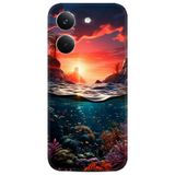 Kılıfland Xiaomi Poco X5 Pro Kılıf, Boutique Baskılı, Okyanus Resimli, Renk67