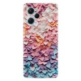 Kılıfland Xiaomi Poco X5 Pro Kılıf, Boutique Baskılı, Renkli Kalpler, Çok Renkli