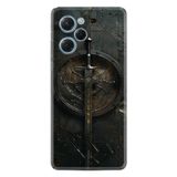Kılıfland Xiaomi Poco X5 Pro Kılıf, Boutique Baskılı, Sword Tasarım, Siyah