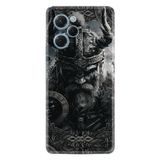 Kılıfland Xiaomi Poco X5 Pro Kılıf, Boutique Baskılı Viking Desenli, Siyah