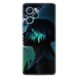 Kılıfland Xiaomi Poco X5 Pro Kılıf, Boutique Baskılı, Woman in Tree Tasarımı, Siyah