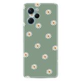 Kılıfland Xiaomi Poco X5 Pro Kılıf, Boutique Baskılı, Yeşil Papatyalar Desenli