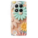 Kılıfland Xiaomi Poco X7 ile Uyumlu Kılıf, Boutique Baskılı, Rengarenk Çiçek Desen