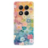 Kılıfland Xiaomi Poco X7 ile Uyumlu Kılıf, Boutique Baskılı, Şahane Çiçekler Deseni, Renkli