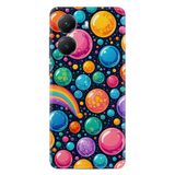 Kılıfland Xiaomi Poco X7 Pro ile Uyumlu Kılıf, Silikon, Baskılı Balonlar Desenli, Renkli