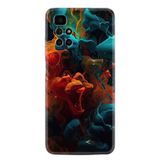 Kılıfland Xiaomi Redmi 10 2022 ile Uyumlu Kılıf, Boutique Baskılı, Renk Cümbüşü Desen