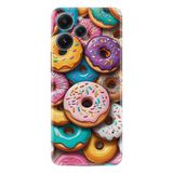 Kılıfland Xiaomi Redmi 12 ile Uyumlu Kılıf, Boutique Baskılı, Donut Desenli